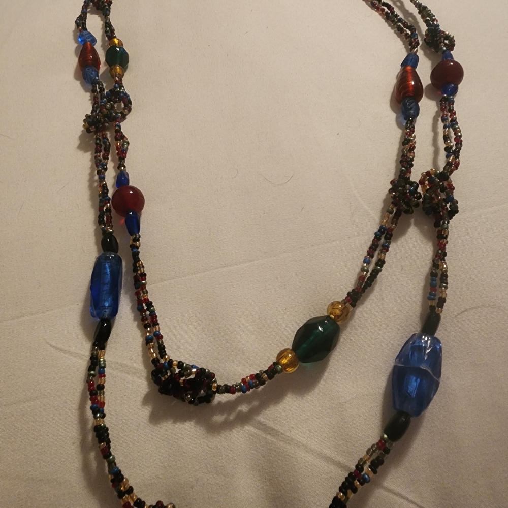 Multicolor Beaded Necklace